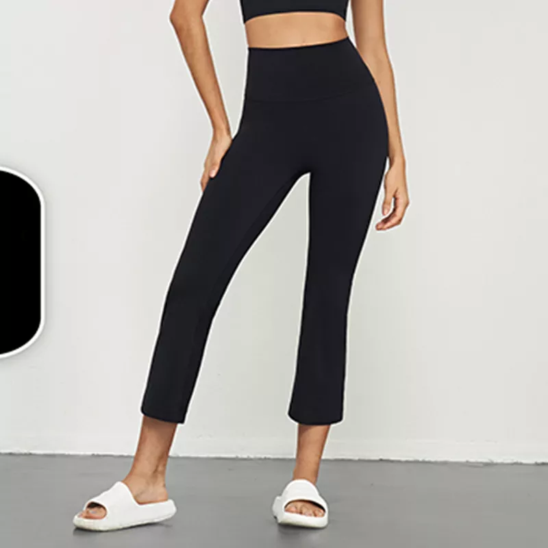 Pantalones de yoga ajustados y moldeadores de cintura alta