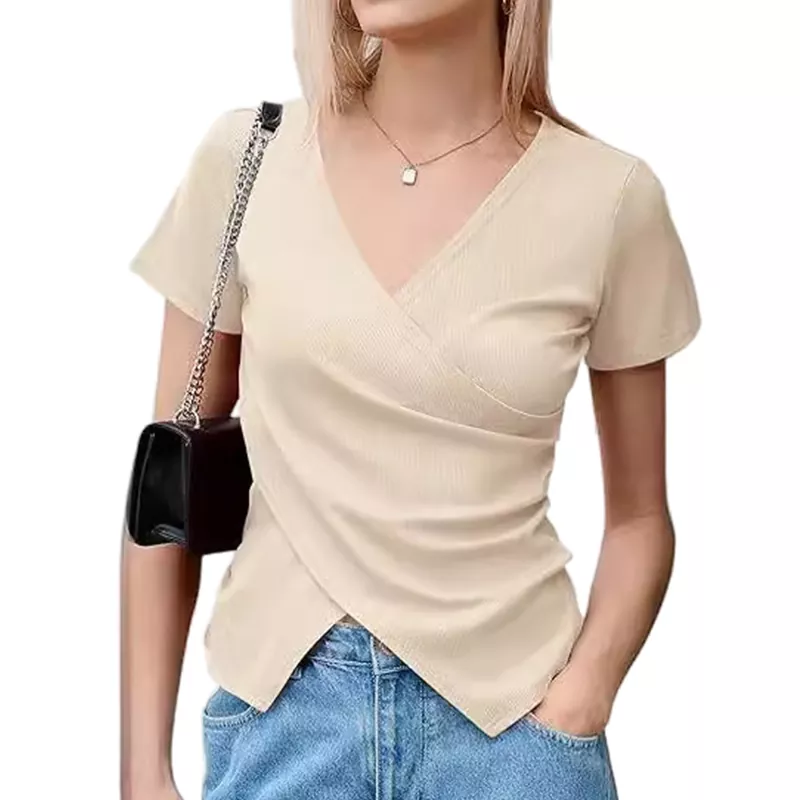 Camiseta mujer Irregular Design Sense